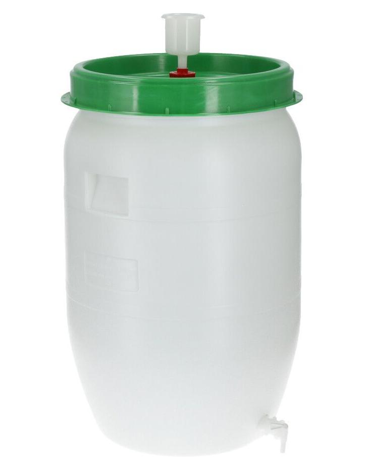 60 L Gärbehälter mit Hahn und Gärrohr komplett