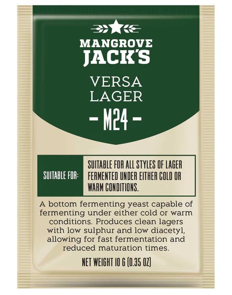 Mangrove Jack's M24 Versa Lager Yeast - 10g