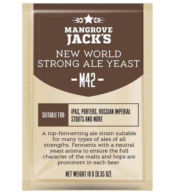 Mangrove Jack's M42 New World Strong Ale - 10g - MHD 01/23