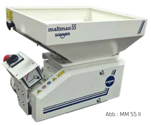 Maltman 55 II, Malzmühle