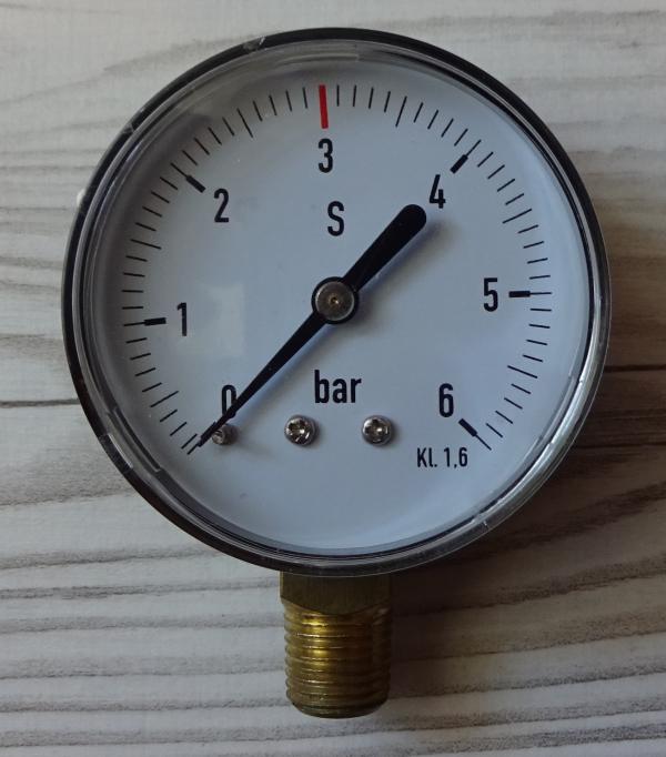 Manometer 3 Bar für Druckminderer