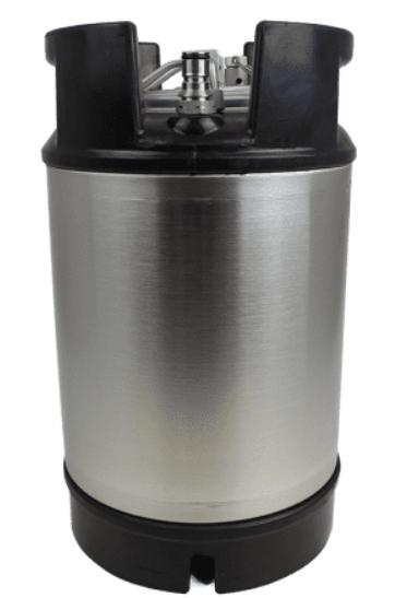 Edelstahlfaß, Jolly/NC - gebraucht, 9 Liter